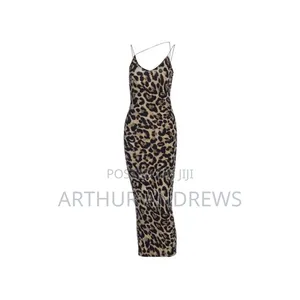 Women's Halter Sleeveless v-Neck Dress Sexy Dress