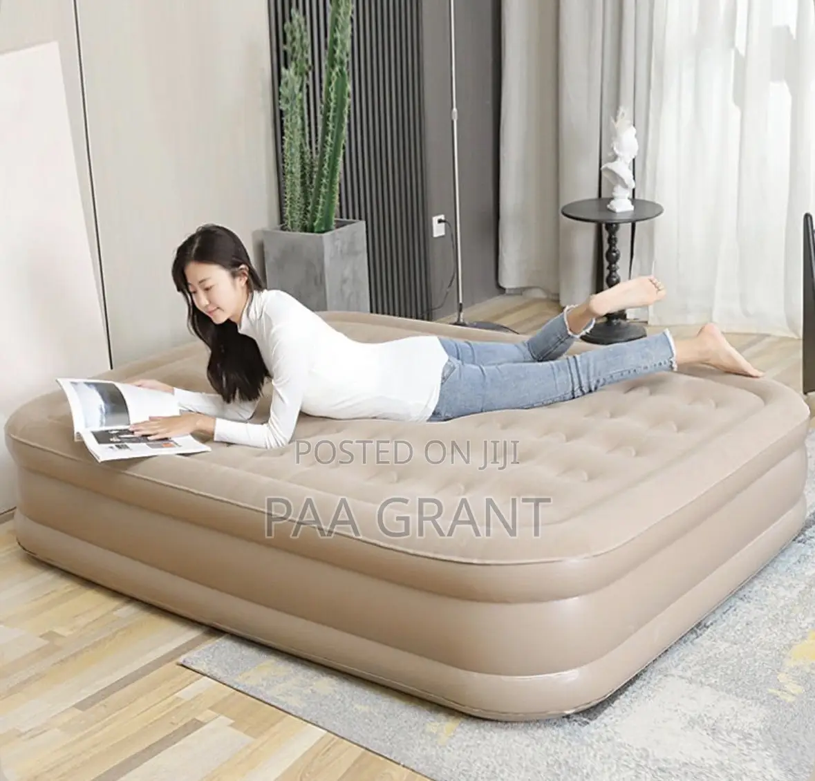Comfortable Raised Air Automatic Inflatable Mattress