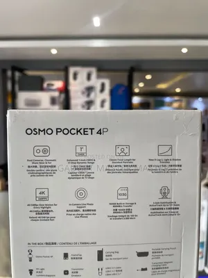 Dji Osmo Pocket 4P Dual Lens Camera