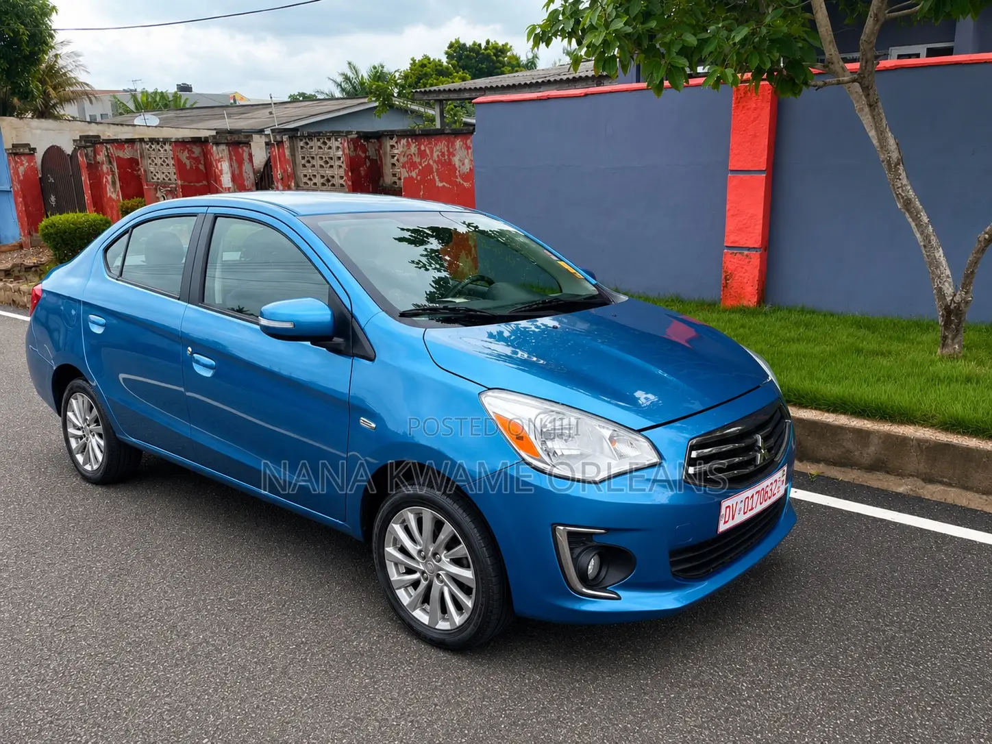 Mitsubishi Mirage 2018 Blue