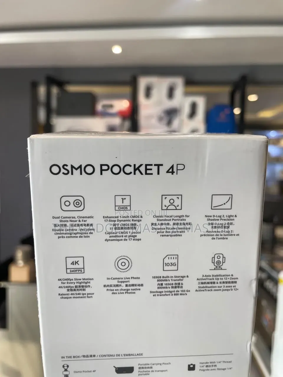 Dji Osmo Pocket 4P Standard Combo