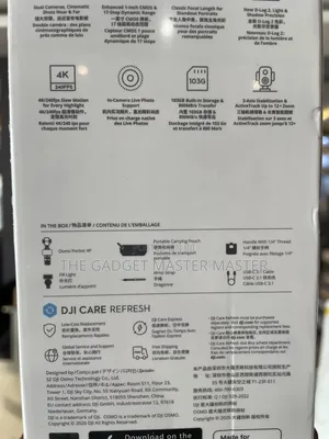 Dji Osmo Pocket 4P Standard Combo