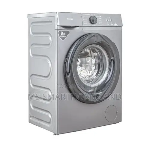 Nasco NASFL-J6KG-S - 6kg - Front Load Washing Machine - Silver
