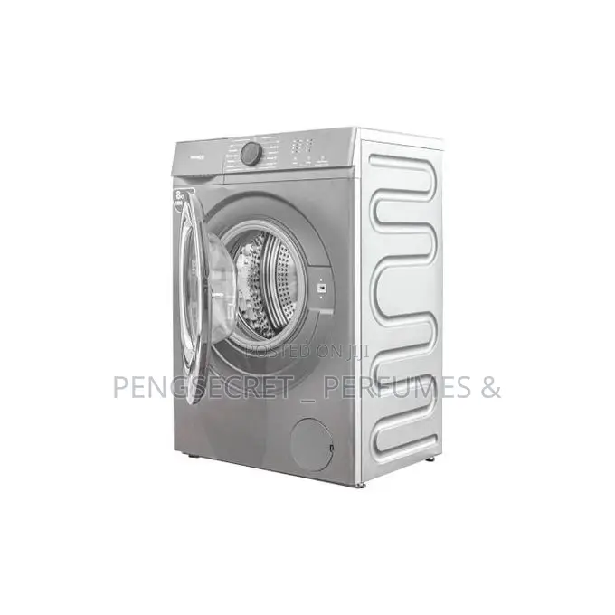 Nasco NASFL-J6KG-S - 6kg - Front Load Washing Machine - Silver