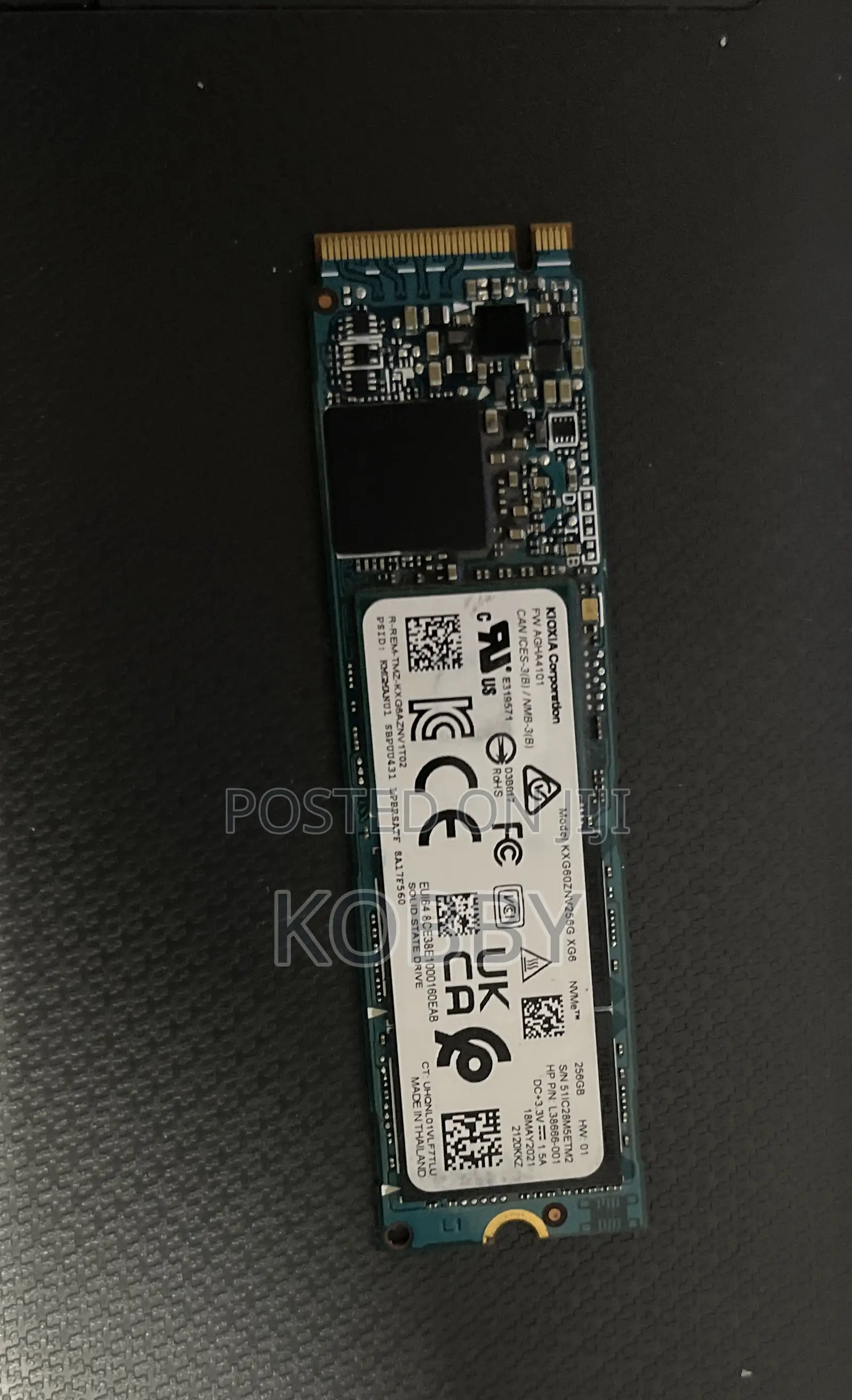 Nvme M.2 256gb SSD