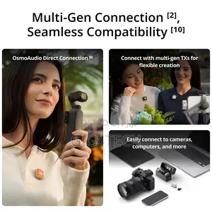 DJI Mic Mini 2 (2 TX + 1 RX + Charging Case)