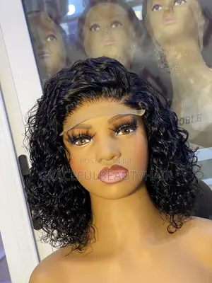 10 Inches Peruvian Water Curls With 5x5 Closure 300g