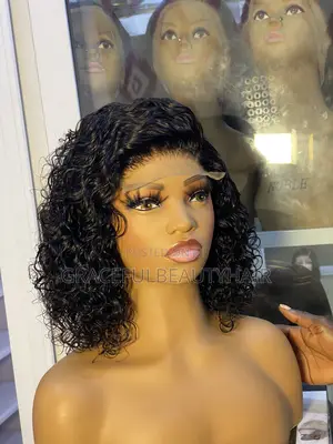 10 Inches Peruvian Water Curls With 5x5 Closure 300g