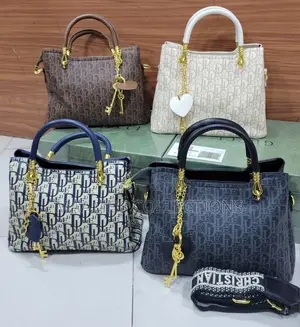 Luxury Studded Top Handle Handbag With Detachable Shoulder Strap