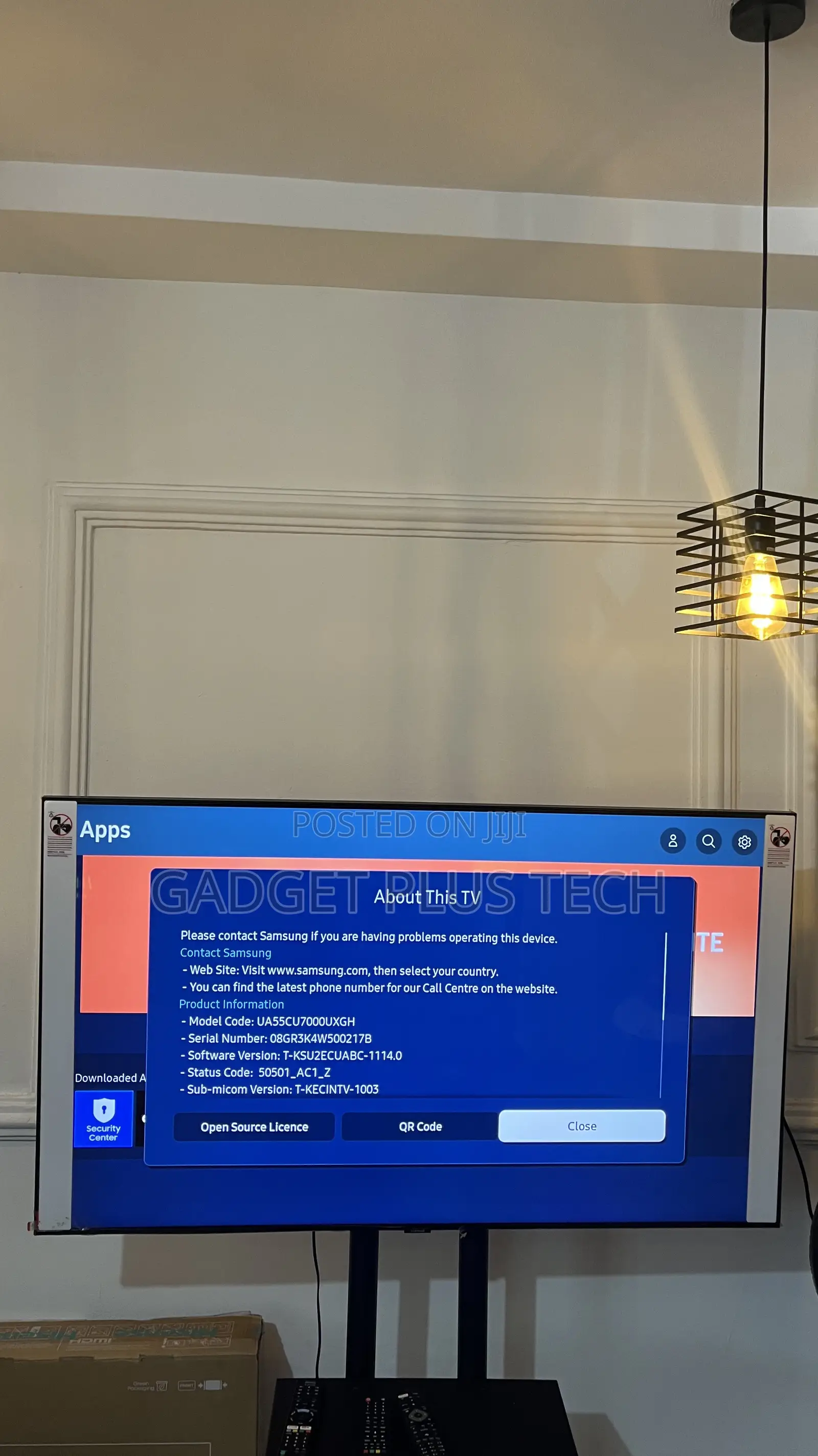 Fresh 2024/25 55” Samsung UHD Smart TV