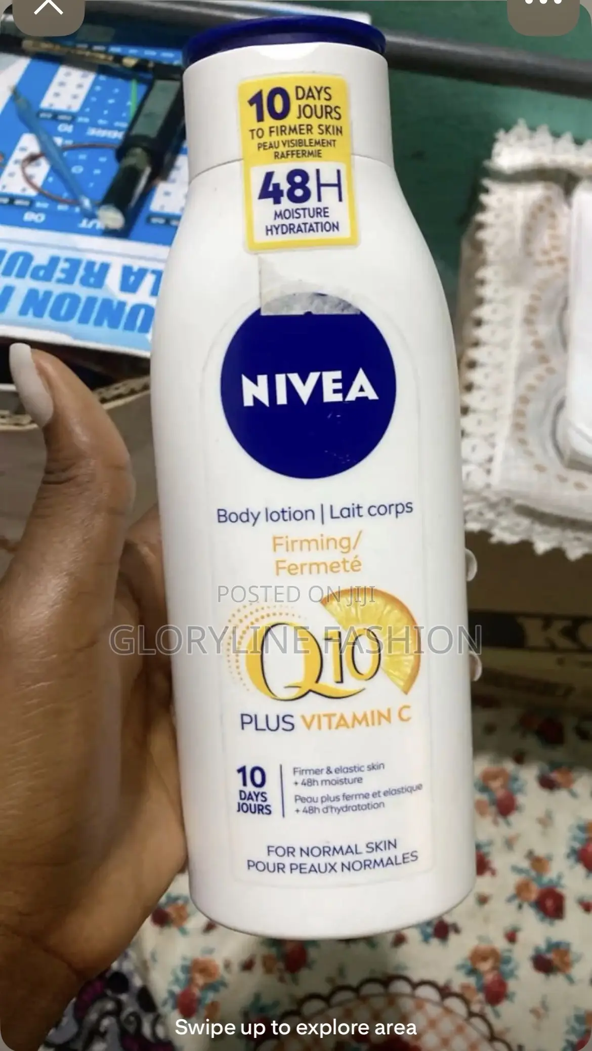 Nivea Radiant and Beauty Lotions and Q10