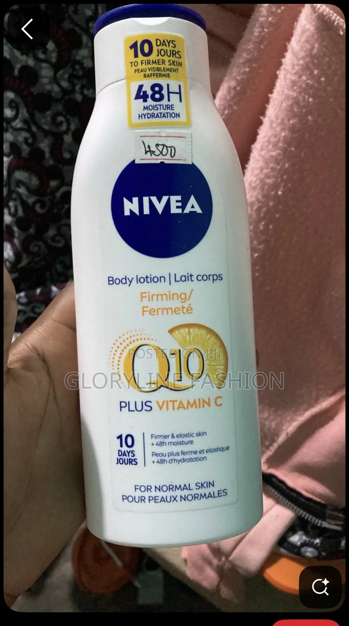 Nivea Radiant and Beauty Lotions and Q10