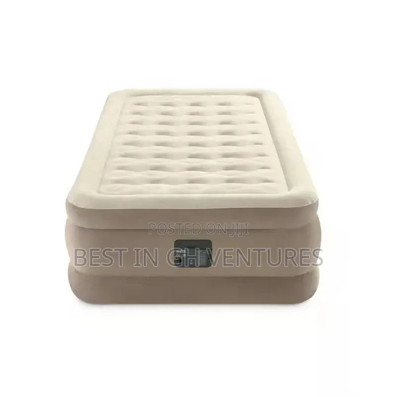 Sing Raised Airbed With Inbuilt Pump
