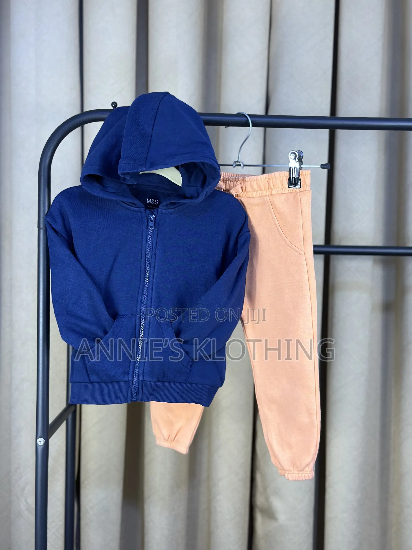 Children Thrift Hoodie Set