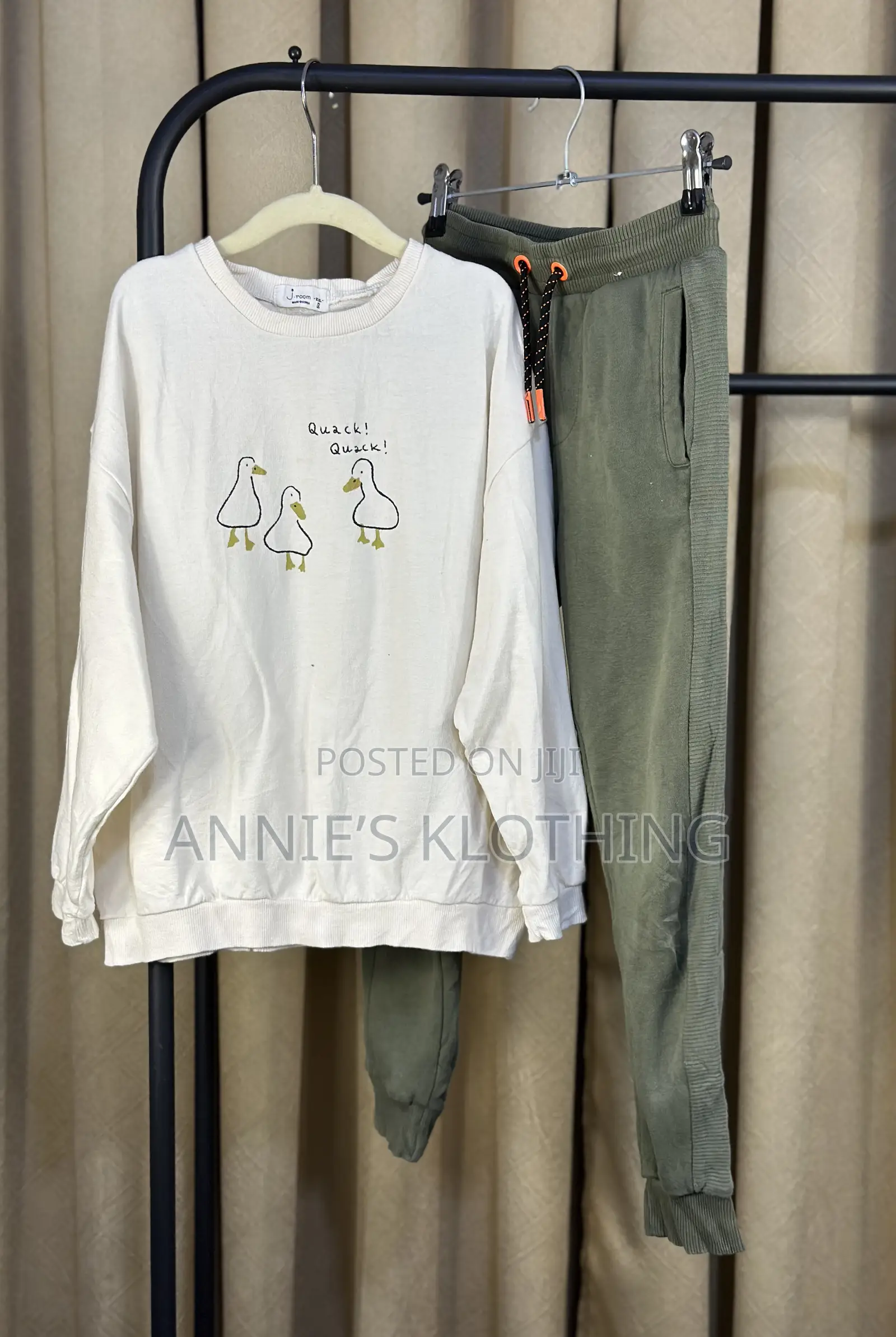 Children Thrift Hoodie Set