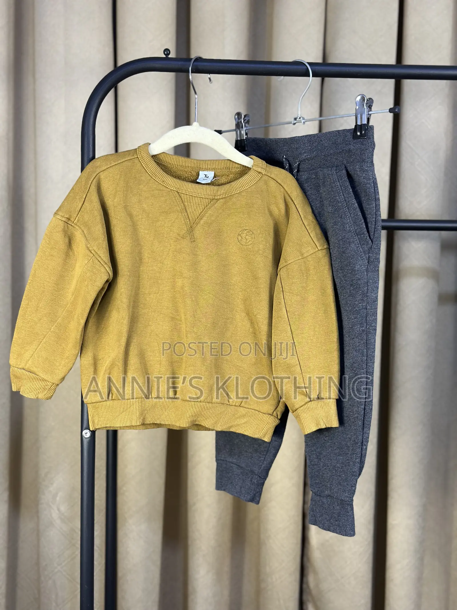 Children Thrift Hoodie Set
