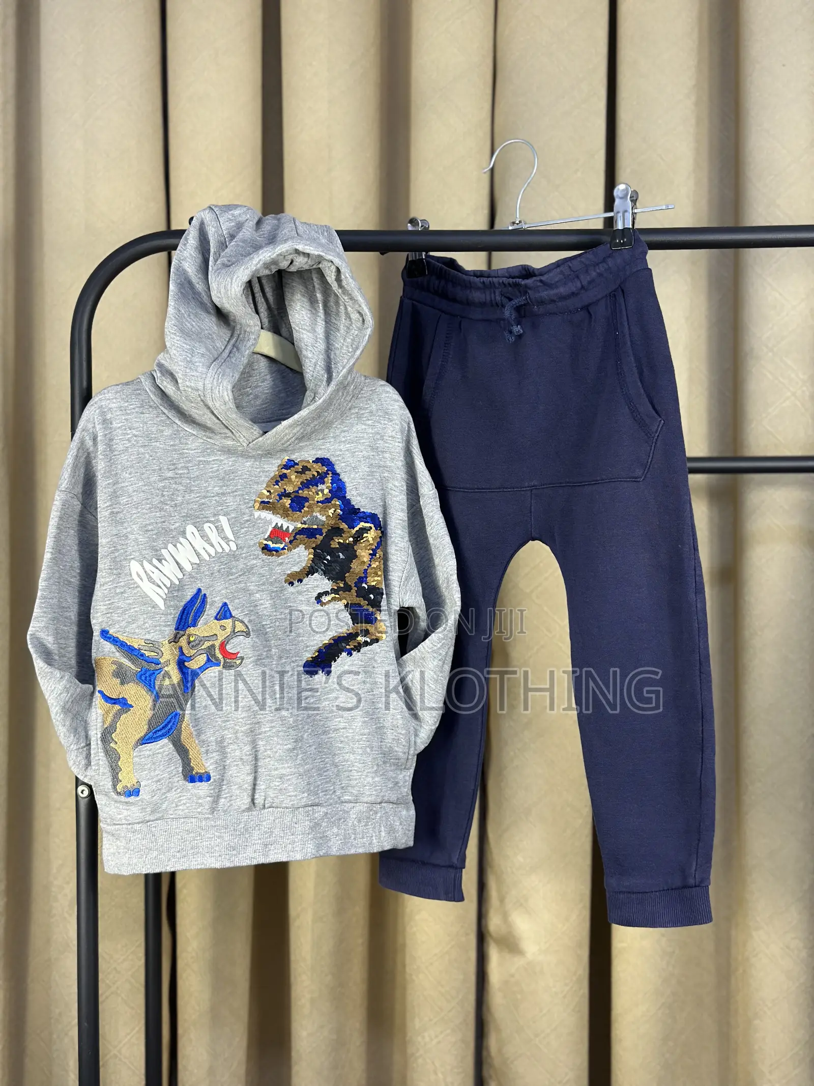 Children Thrift Hoodie Set