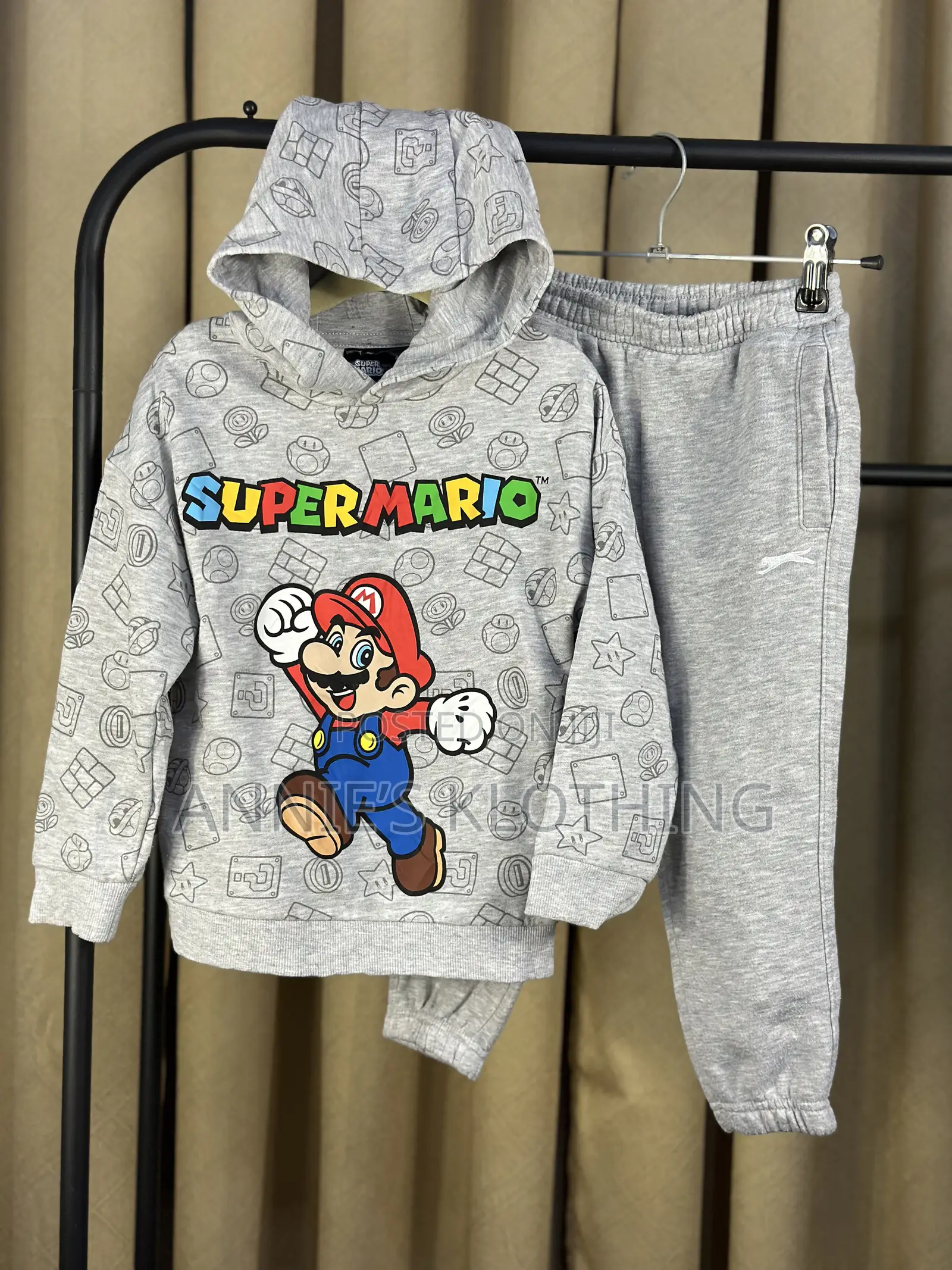 Children Thrift Hoodie Set