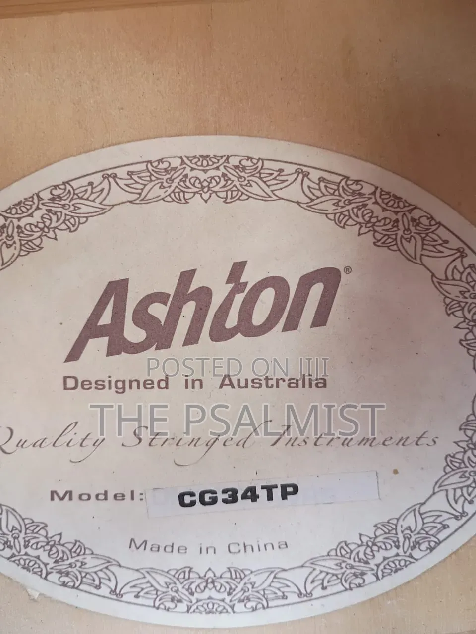 Ashton CG34TP Acoustic Guitar