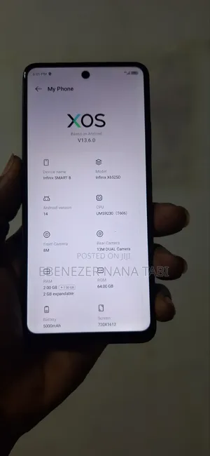 Infinix Smart 8 64 GB Black