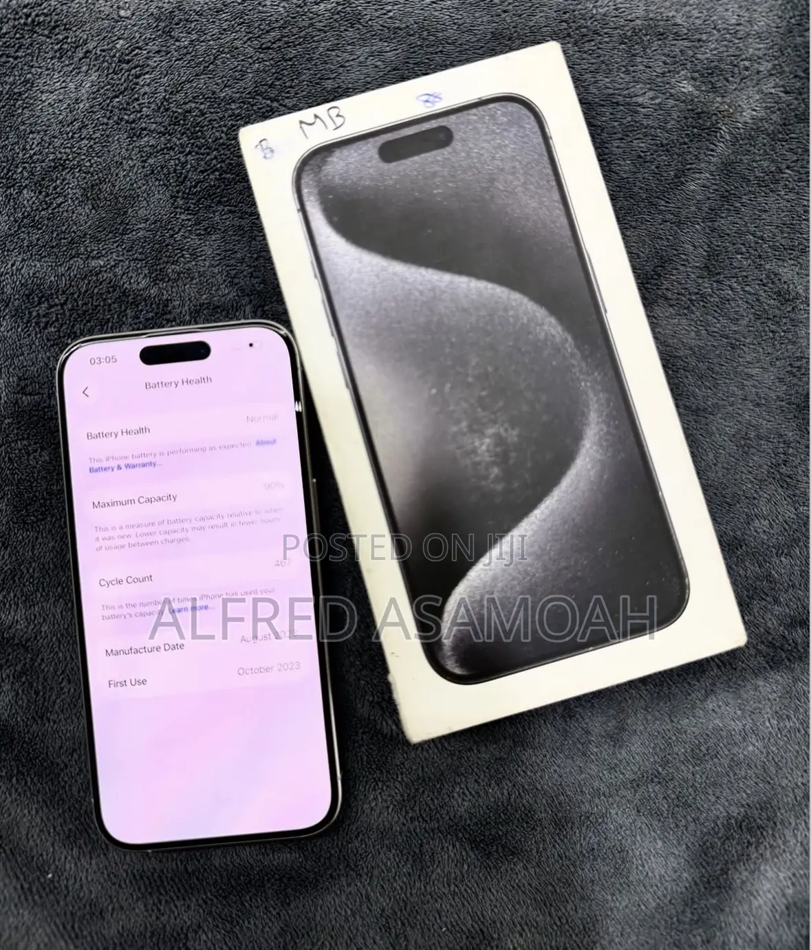 Apple iPhone 15 Pro Max 512 GB Silver