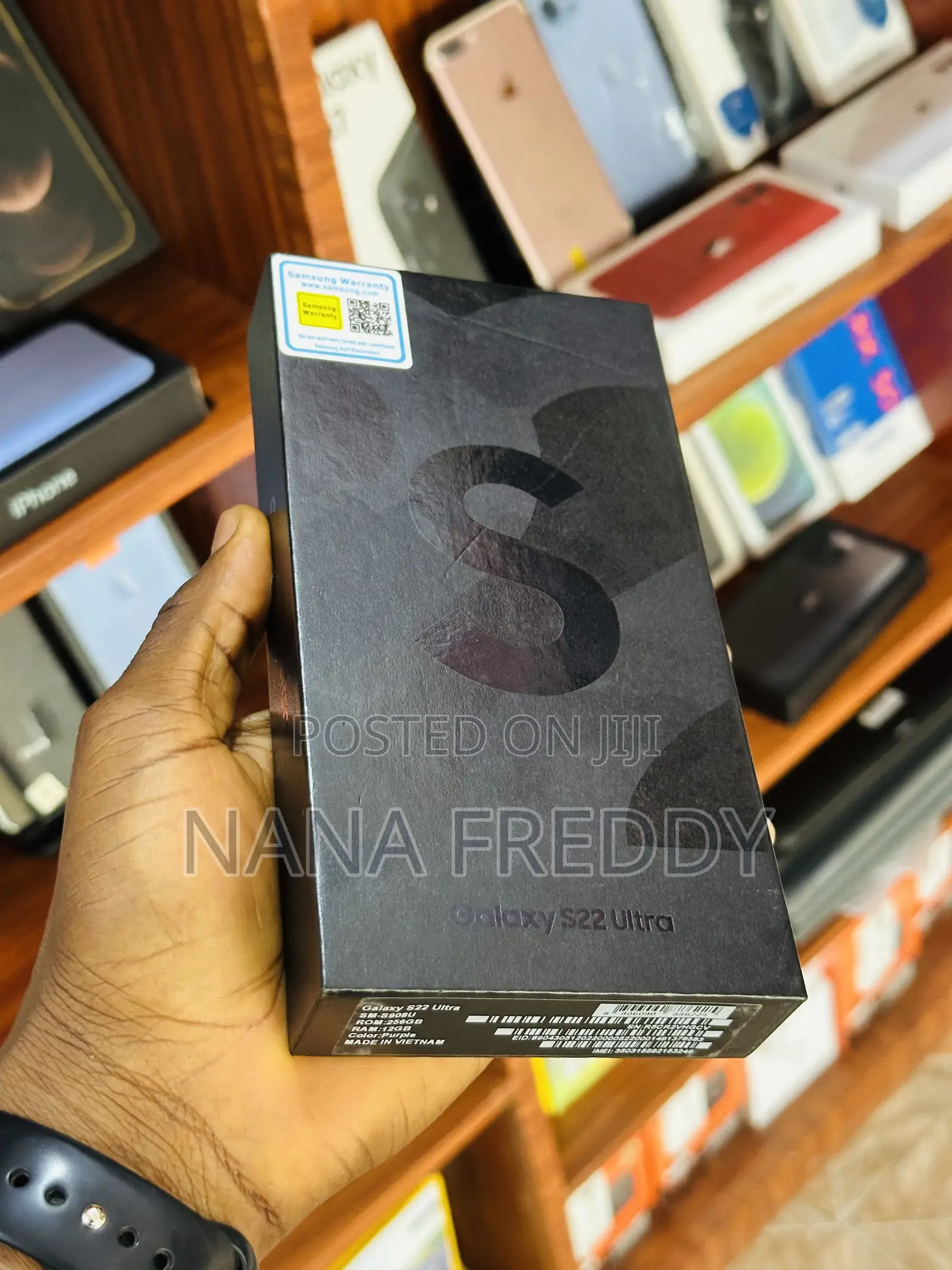 New Samsung Galaxy S22 Ultra 5G 256 GB Bronze