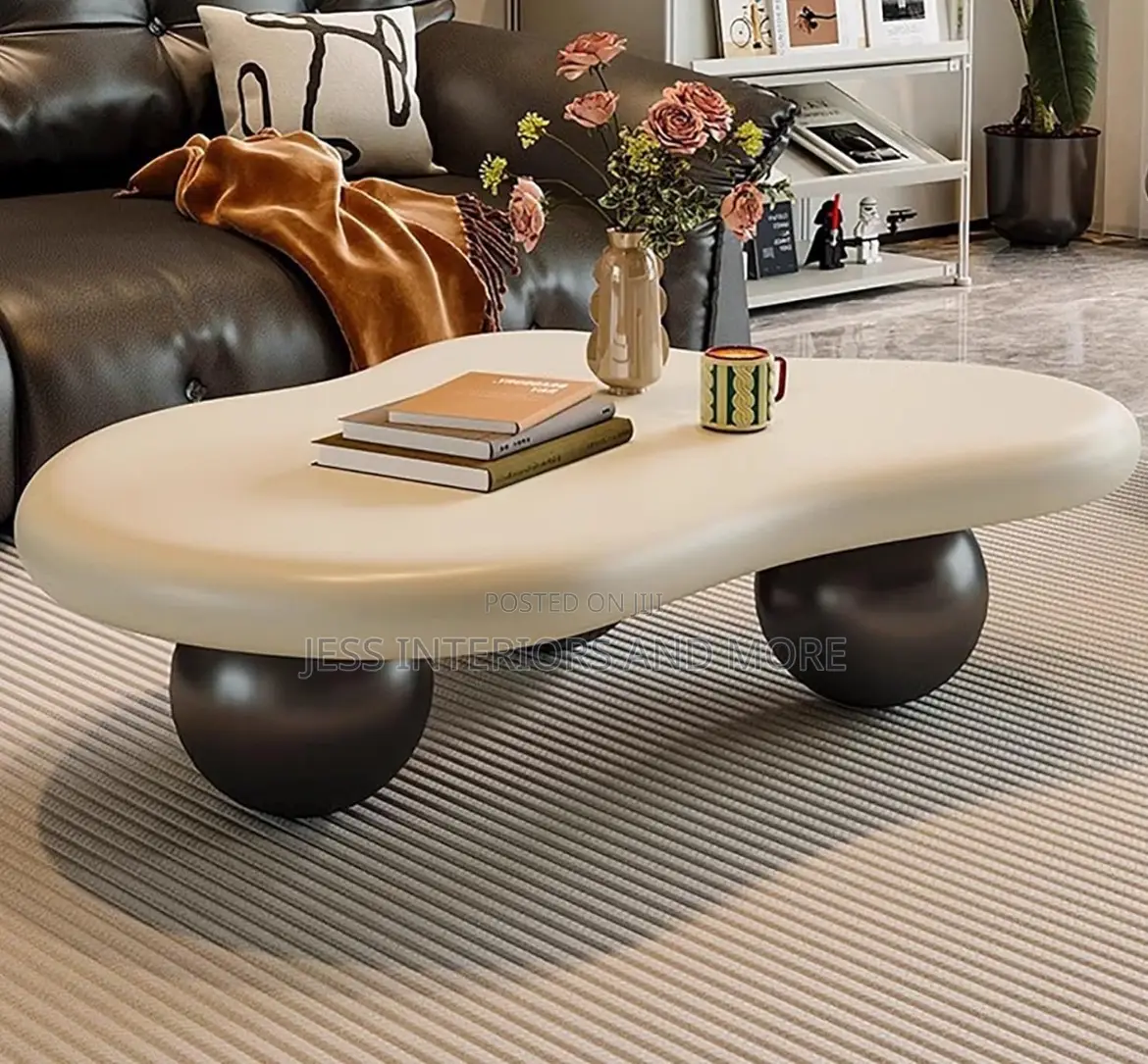 Coffee Table With Round Base