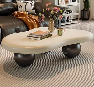 Coffee Table With Round Base