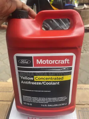 Yellow Antifreeze Motorcraft Coolant