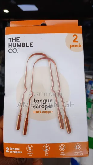 Tongue Scraper, 100% Copper, 2pack