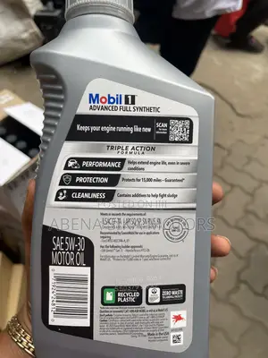 Mobil 1 Advanced Full Synthetic Motor Oil 1 Liters