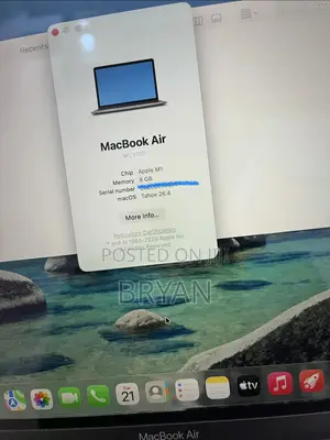 Laptop Apple MacBook Air 2020 M1 8GB Apple M1 SSD 256GB