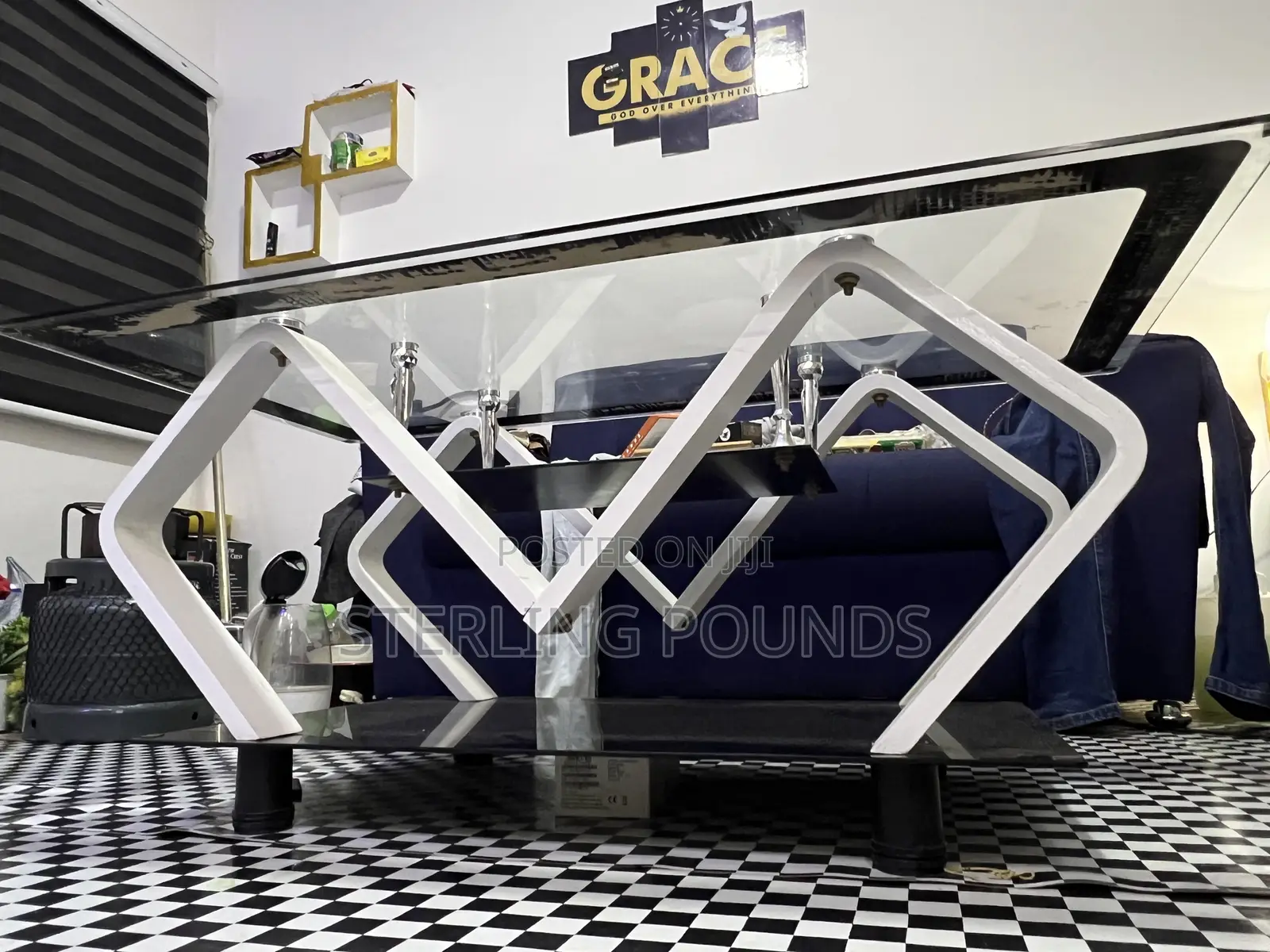 New Glass Center Table