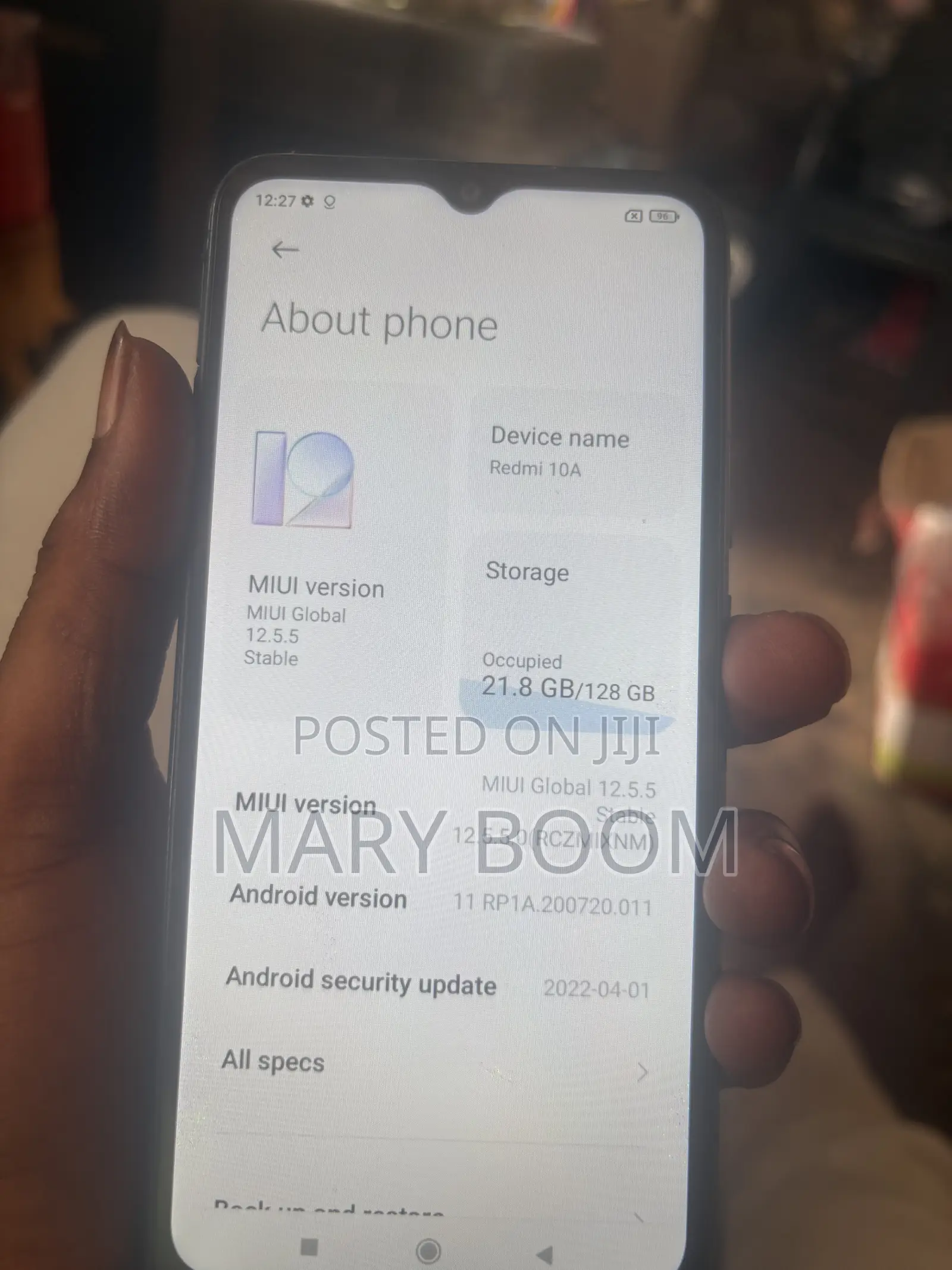 Realme Narzo 10A 32 GB Black