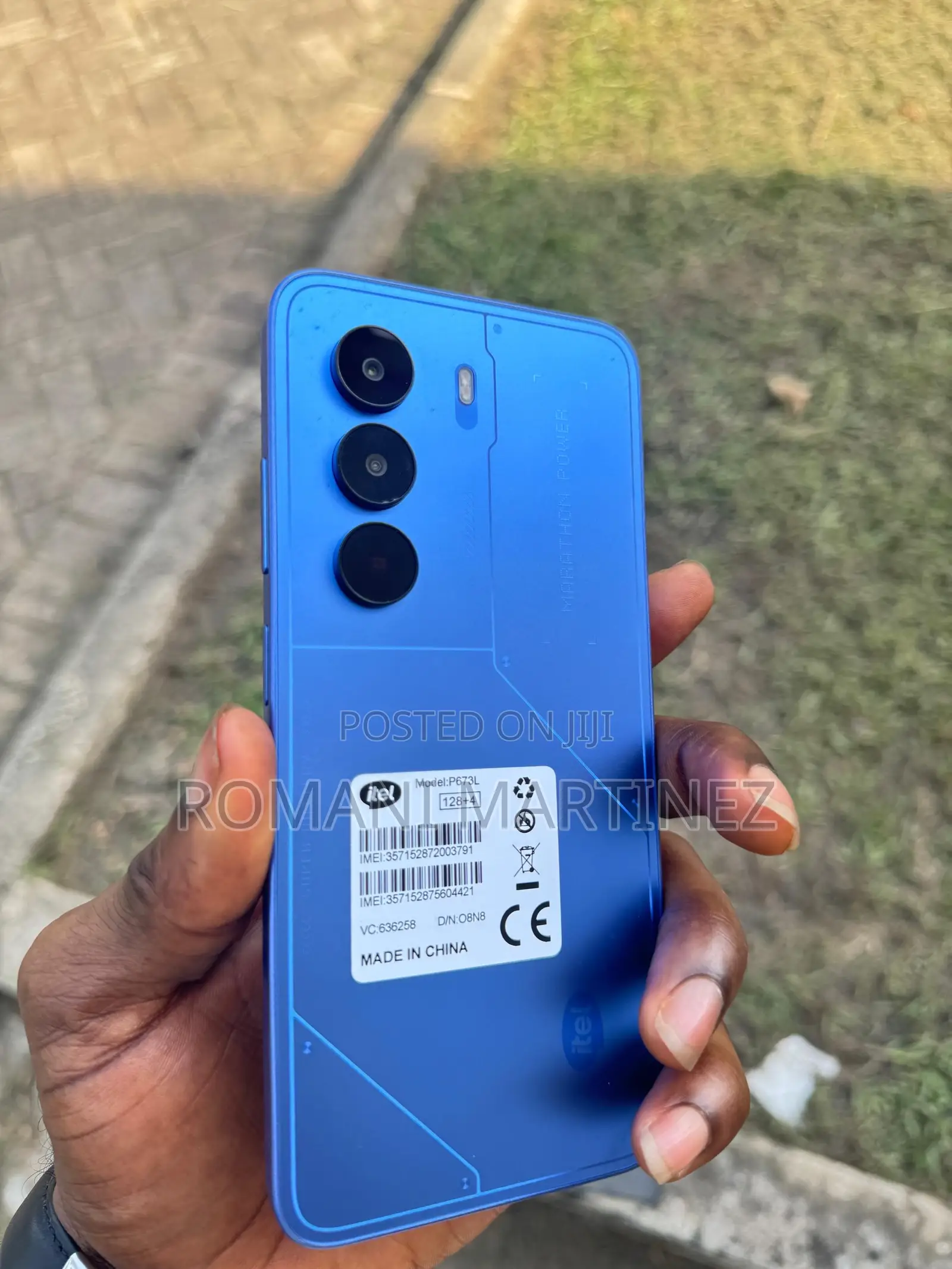 Itel Power 70 128 GB Blue