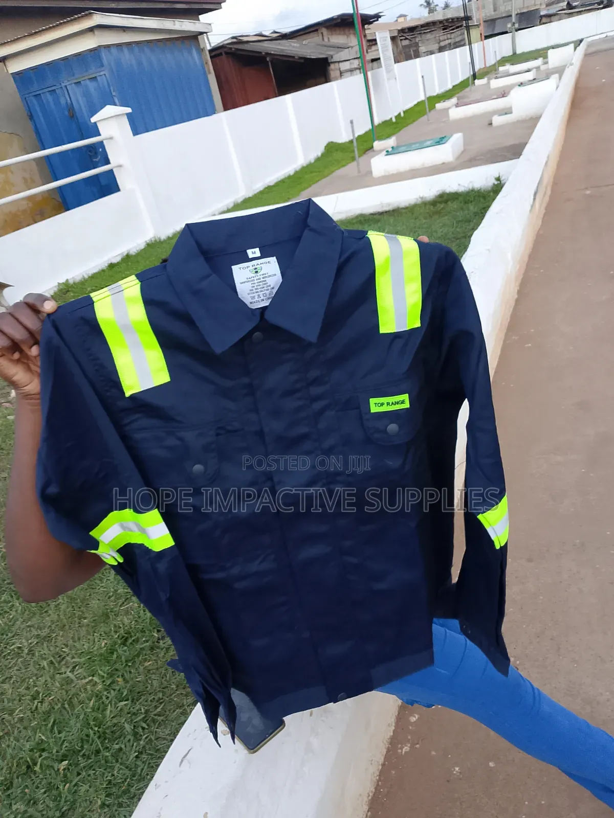 Safety Overall - Top & Down With Reflectors