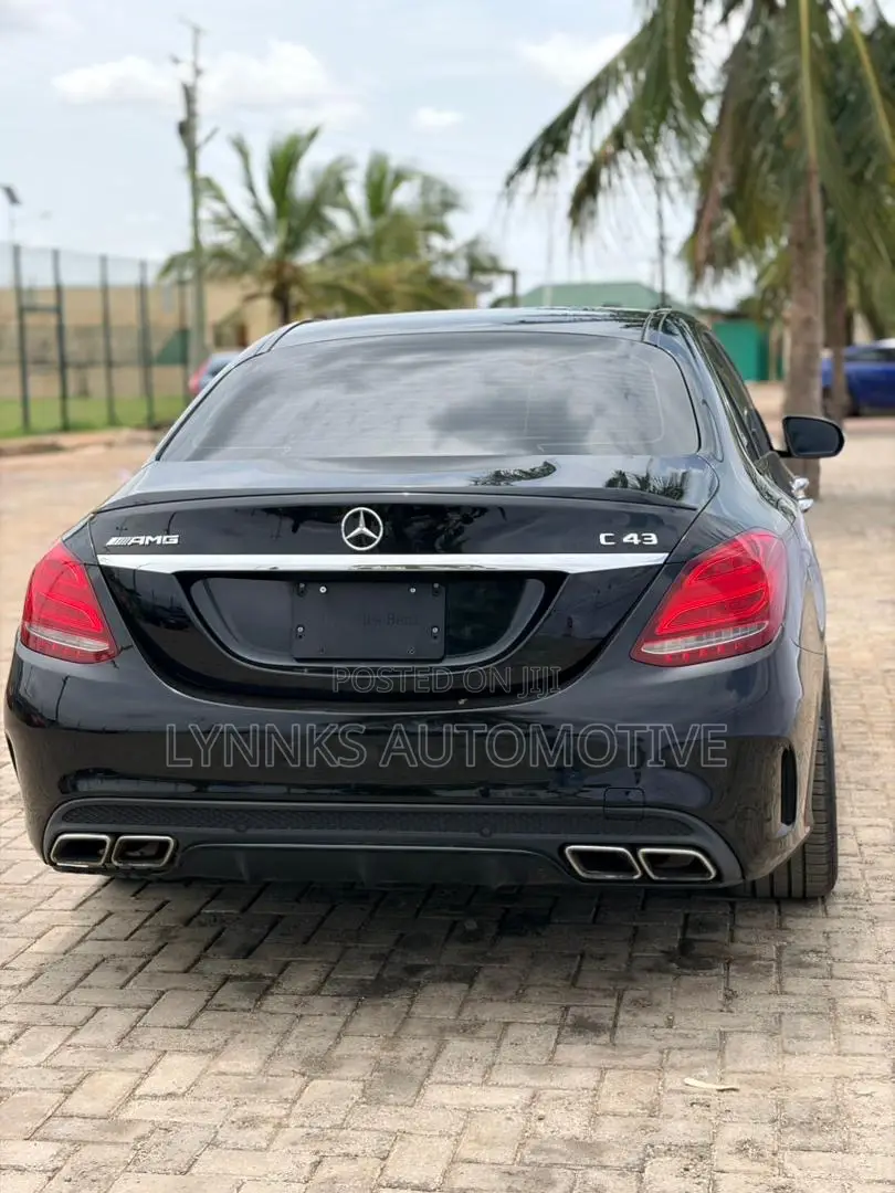 Mercedes-Benz C43 4Matic Sedan AWD (3.0L V6 9AM) 2017 Black