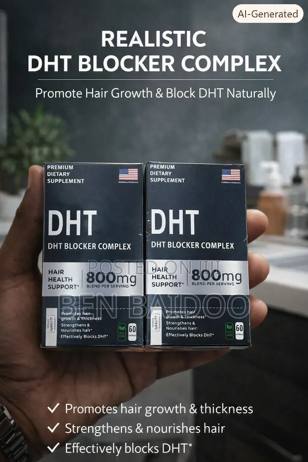 DHT Blocker (Hair Regrowth Supplement)