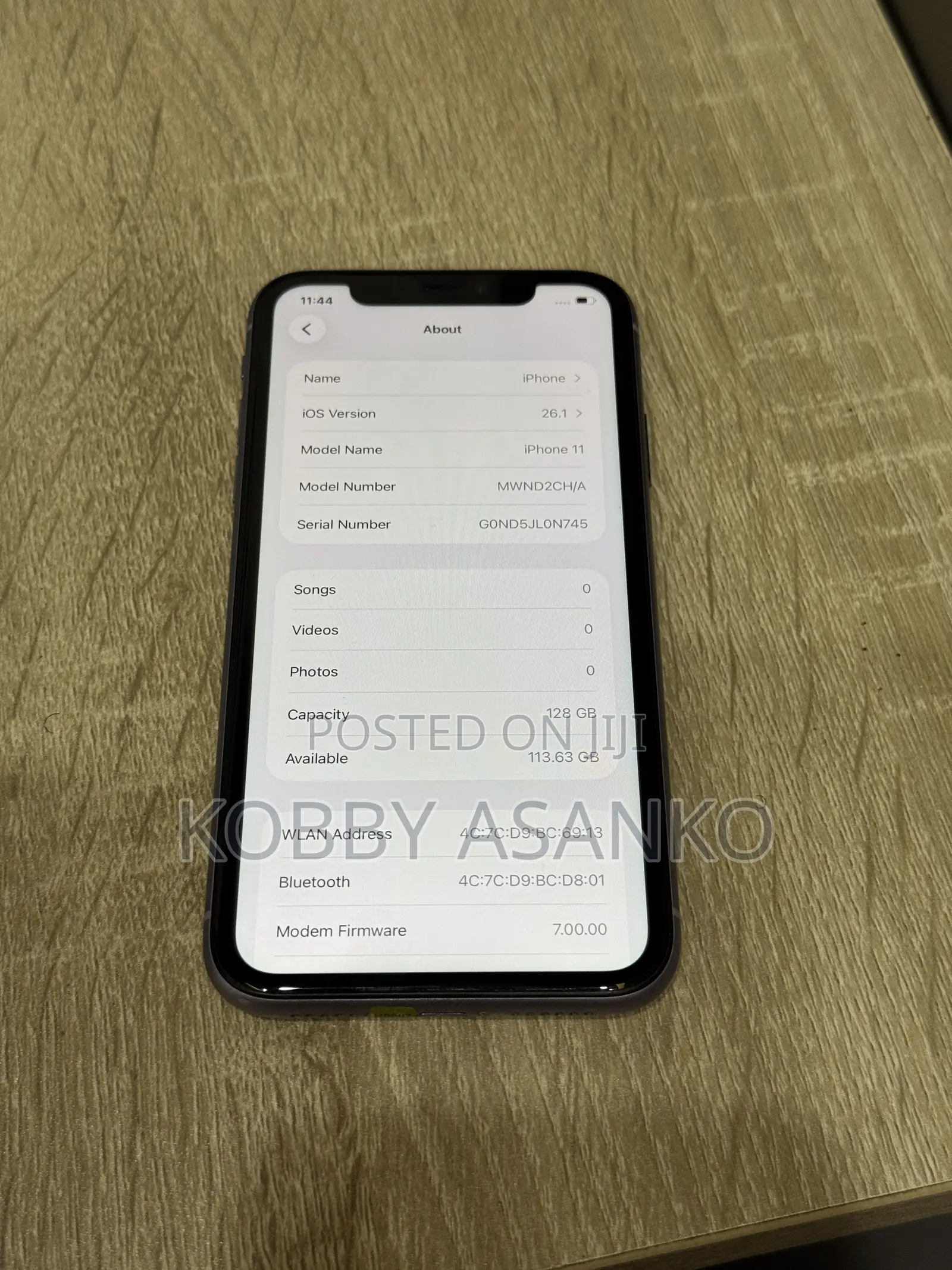Apple iPhone 11 128 GB Purple