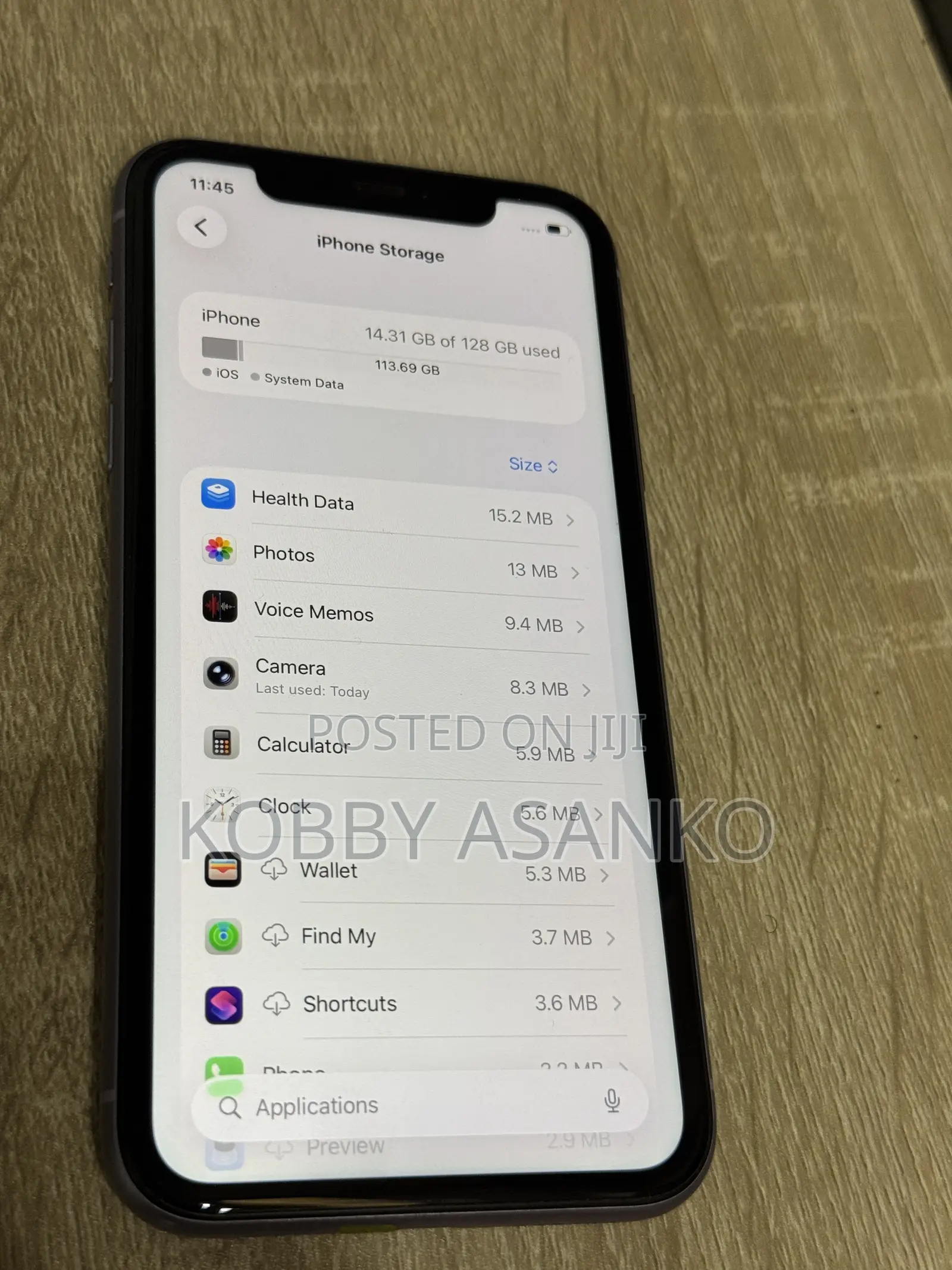 Apple iPhone 11 128 GB Purple