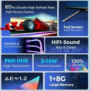 Delivery Before Payment - 50" Inches FHD Smart TV