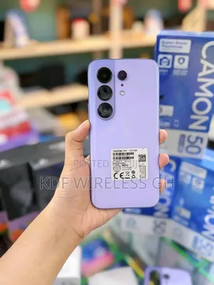 New Tecno Camon 50 Ultra 256 GB Purple