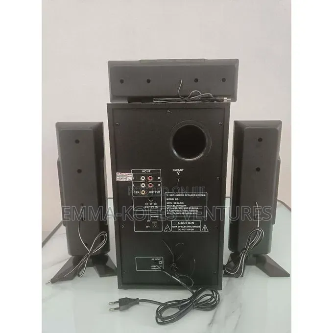 (CASH ON DELIVERY) Home Theater Speaker – 3.1 Channel