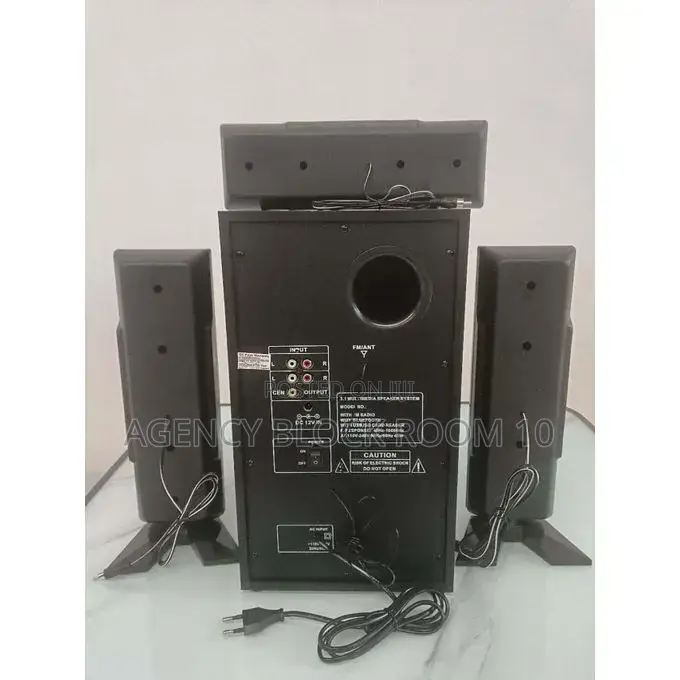 (CASH ON DELIVERY) Home Theater Speaker – 3.1 Channel