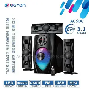 (CASH ON DELIVERY) Home Theater Speaker – 3.1 Channel