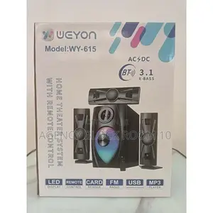 (CASH ON DELIVERY) Home Theater Speaker – 3.1 Channel