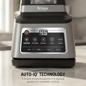 NINJA PROFESSIONAL BLENDER 3 IN 1 ,1400watt Auto-Iq Presets