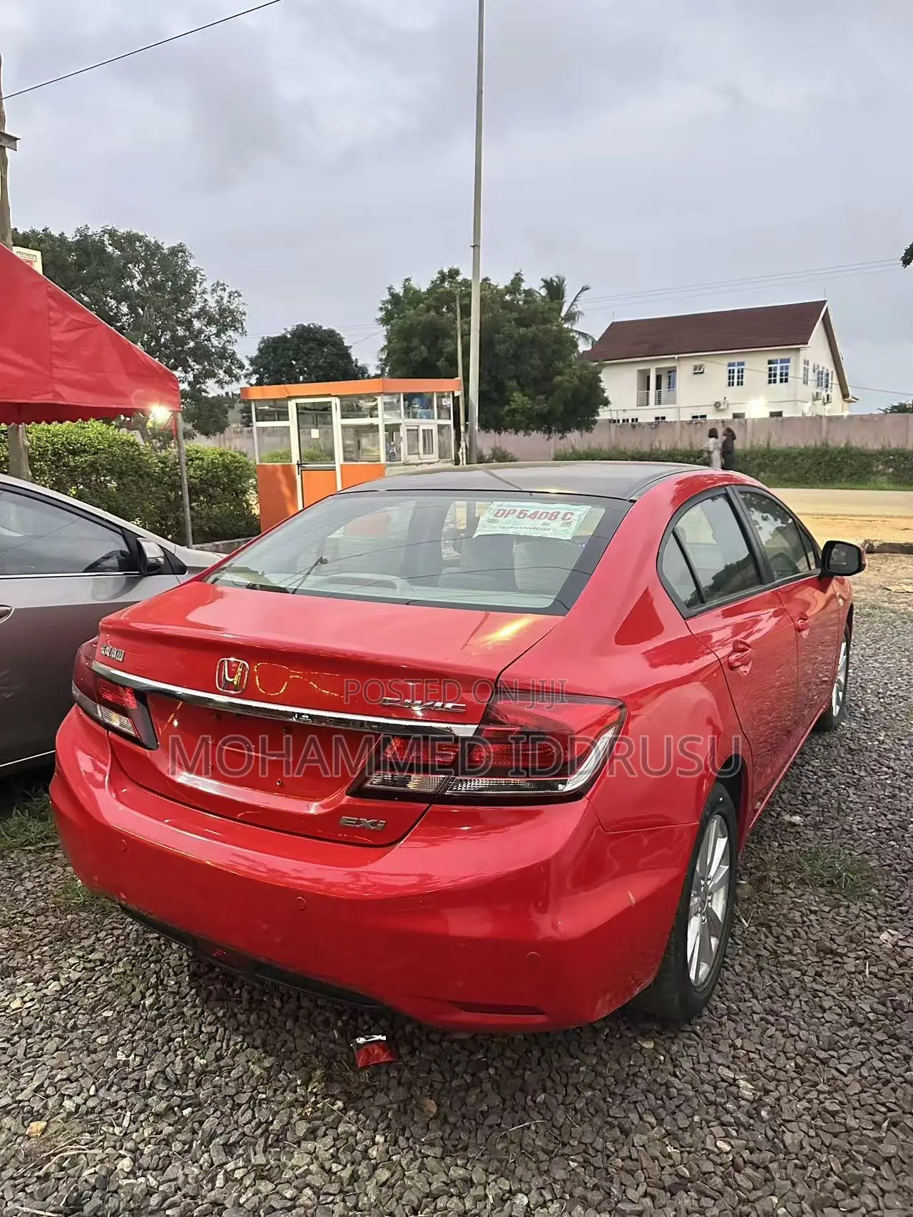 Honda Civic EX 2dr Coupe (1.8L 4cyl 5M) 2014 Red