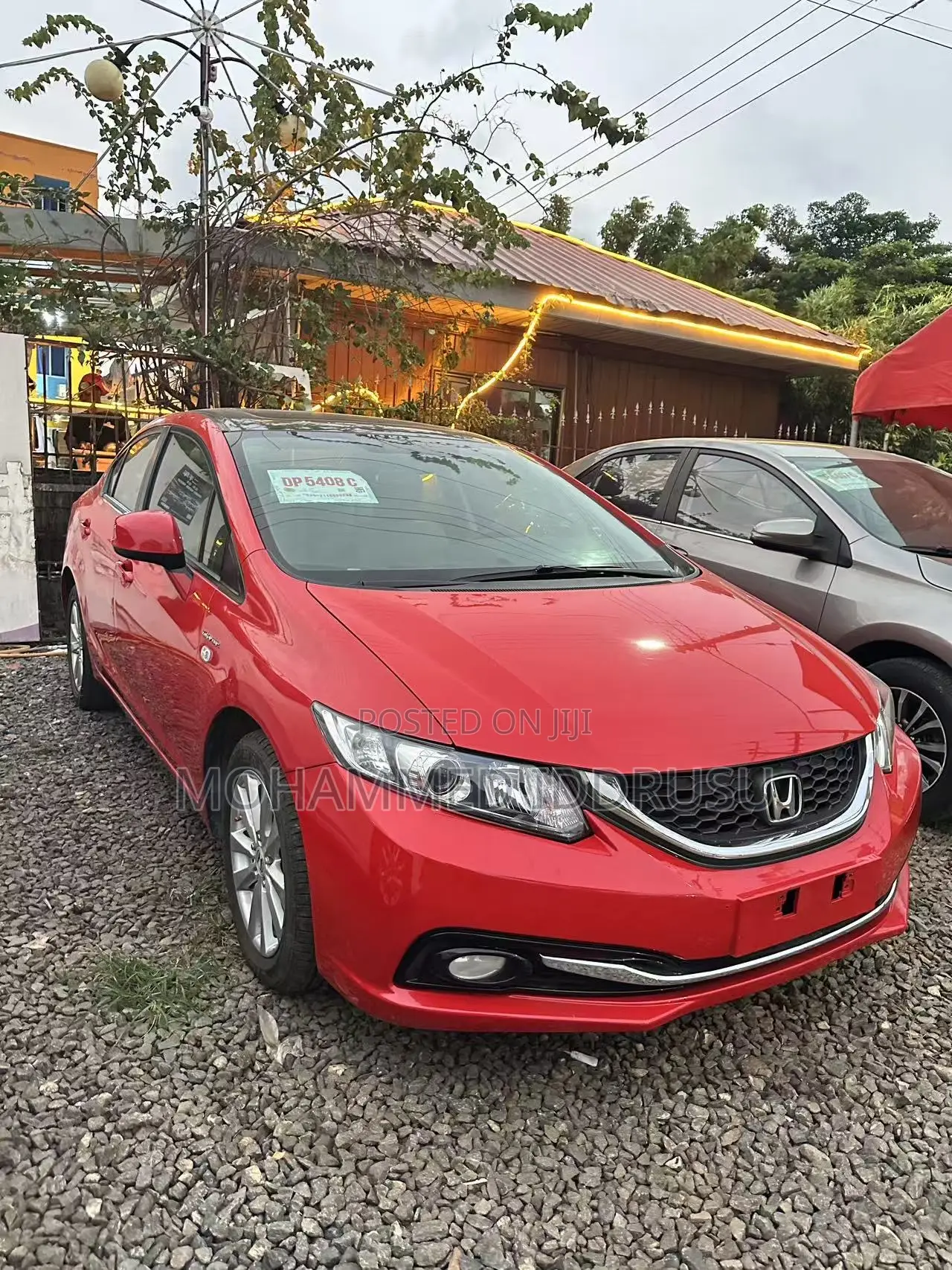 Honda Civic EX 2dr Coupe (1.8L 4cyl 5M) 2014 Red