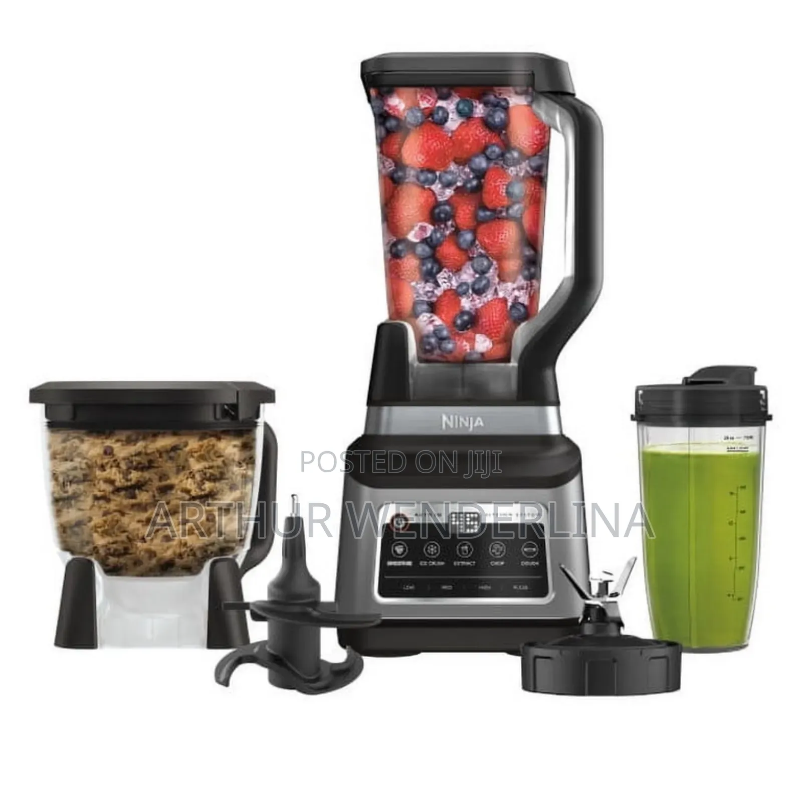 NINJA PROFESSIONAL BLENDER 3 IN 1 ,1400watt Auto-Iq Presets